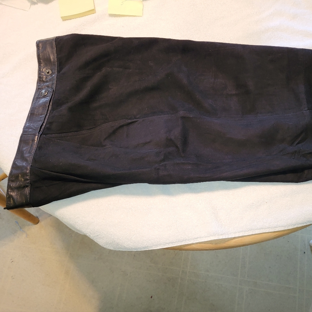 Leather pants
